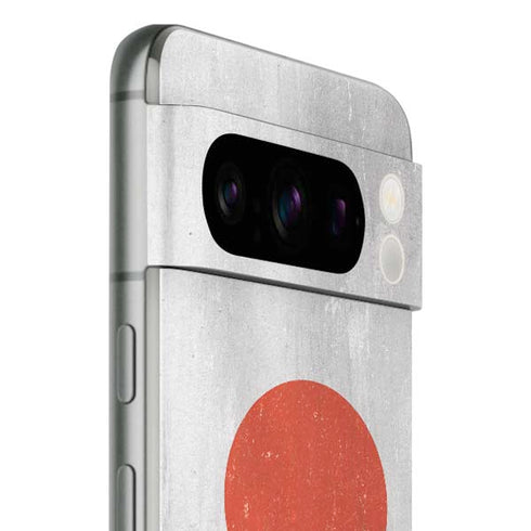 Japanese Flag Distressed Google Pixel 8 Pro Skin